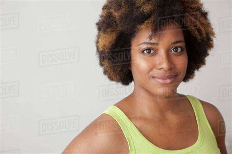 African American Woman Smiling Stock Photo Dissolve