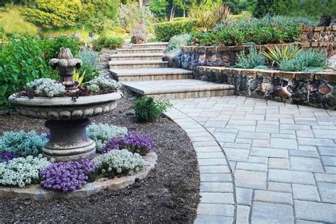 Gorgeous Stonework Showcases Multi Layered Landscape Garden Of Ease