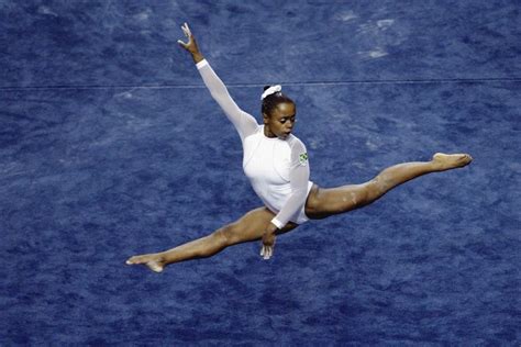 Daiane Dos Santos Daiane Dos Santos Chora Ap S Medalha De Rebeca Andrade Assim Que