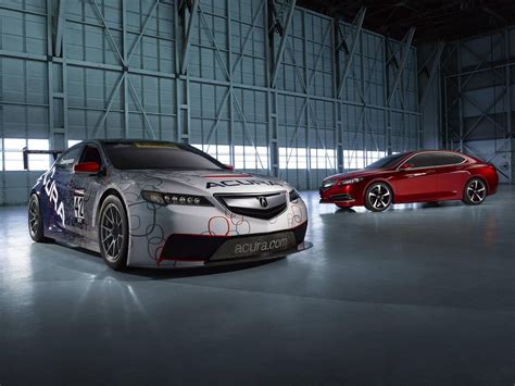 Official 2015 Acura Tlx Gt Race Car Gtspirit