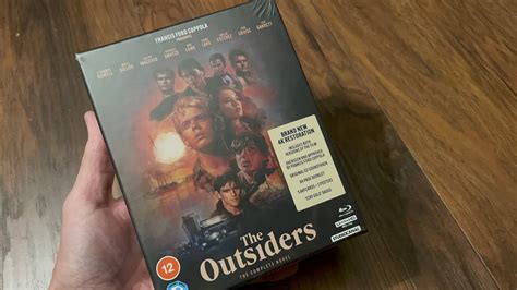 The Outsiders The Complete Novel 4k Ultrahd Blu Ray Limited Collectors Edition Uk Unboxing