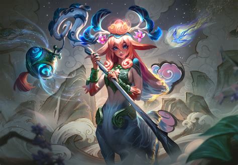 1920x1339 Resolution League Of Legends 4k Shan Hai Scrolls Lillia