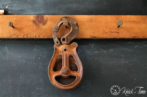 Old Barn Pulleys And Hooks Old Barn Decor Pulley