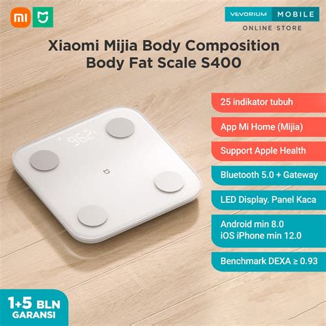 Jual Xiaomi Mi Body Composition Fat Scale Indikator Data Komposisi