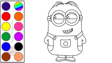 Gambar Mewarnai Minion Terbaru Info Gambar