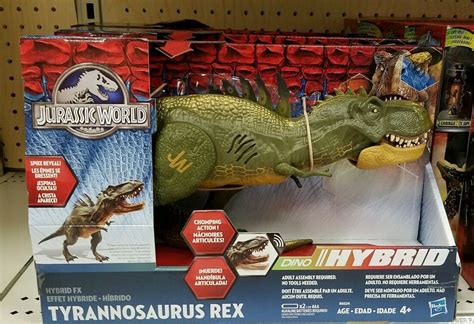 Sound Jurassic World Chomping Hybrid Fx Tyrannosaurus Rex Dinosaur Toy