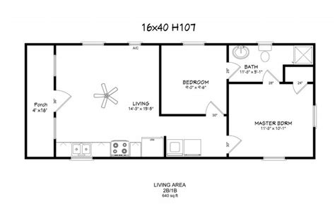 Looking for mobile home floor plans can be confusing. 12 by 40 house plans | windows, Full bath, W/D hookup ...