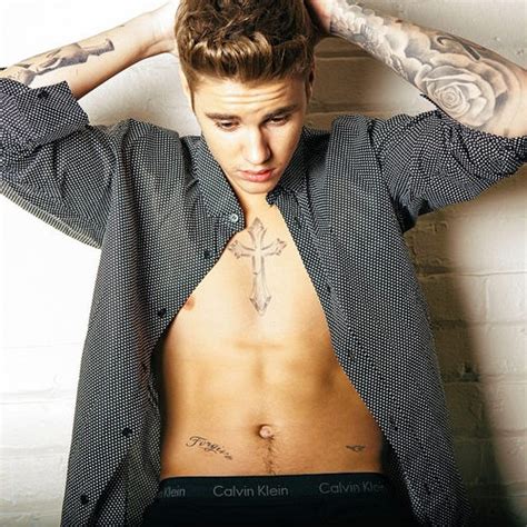 Justin Bieber Models Calvin Klein Underwear Ad