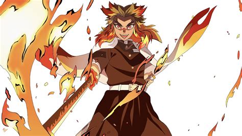 Kyojuro Rengoku Wallpaper Super Anime One Piece Anime Demons Slayer