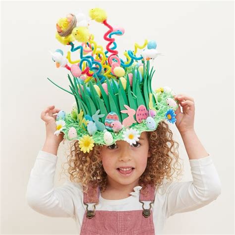 How To Make A Spectacular Easter Bonnet Hobbycraft Blog Crazy Hat Day
