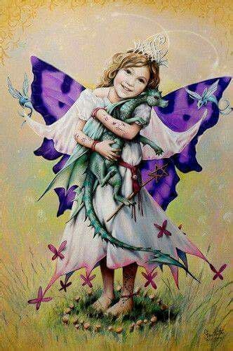 Fairy Holding Baby Dragon Fairy Magic Fairy Angel Fairy Dust Fairy