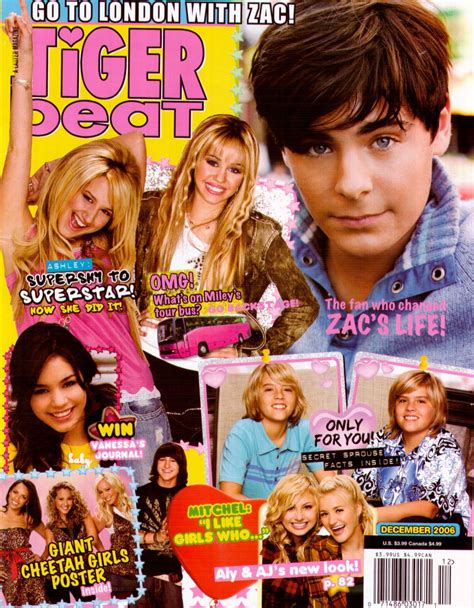Tiger Beat December 2006 Tiger Beat Old Comic Books Magazine Cover