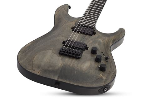 Schecter C 1 Ex Apocalypse Rusty Grey Grey Baritone Guitar