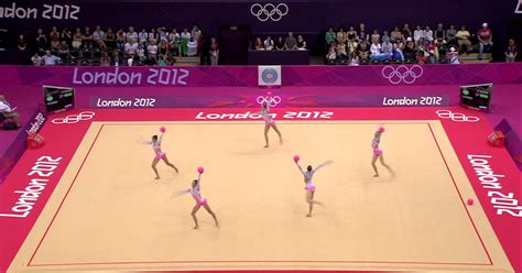 Rhythmic Gymnastics Groups At London 2012 Olympic Games