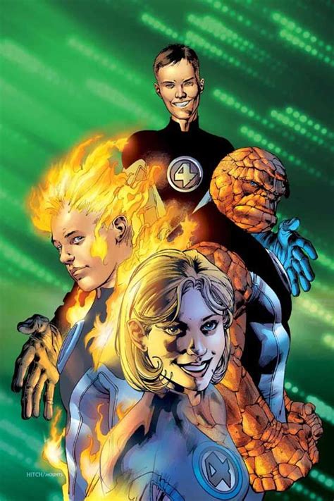 F4 By Adam Kubert Fantastic Four Comics Mister Fantastic Marvel