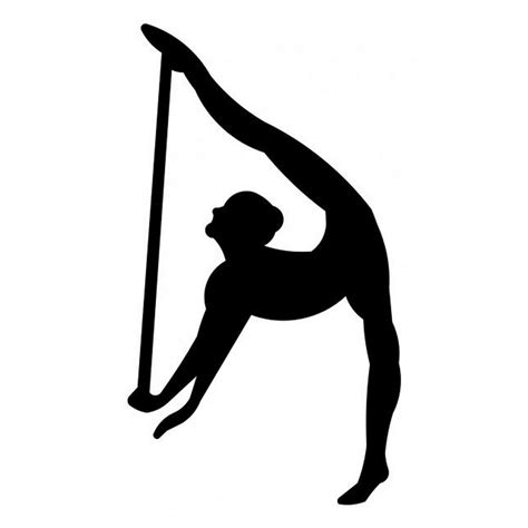 Rbs Silhouette Gymnast 05 Scrappin Sports Stuff