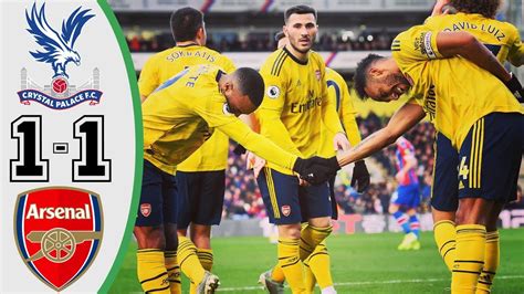 Crystal palace and arsenal will lock horns this wednesday (19 may) in the english premier league. Crystal Palace Vs Arsenal 1-1 Goals and Full Highlights - 2020