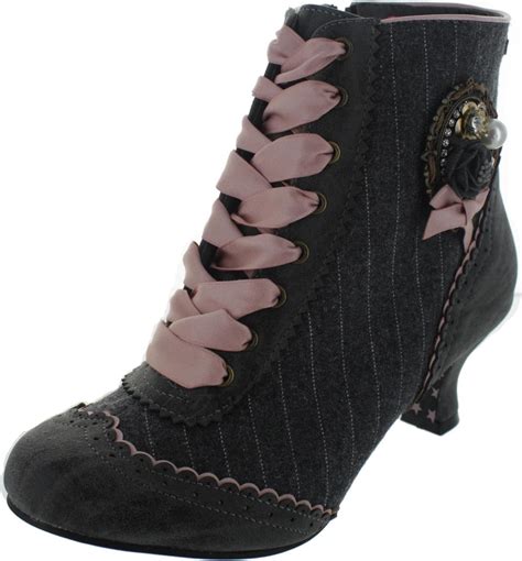 Joe Browns Couture Ambrose Couture Boot Womens Ankle Boots Grey Pink Uk Amazon Co Uk Shoes