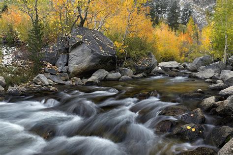 Bishop Creek Fall Color Photograph By Dean Hueber Fine Art America