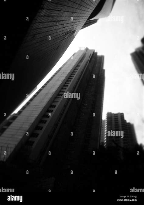 Kong Skyscraper Black And White Stock Photos And Images Alamy