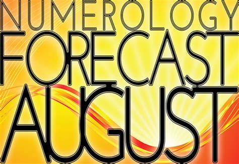 Numerology Forecast July 2019 Decoz Numerology