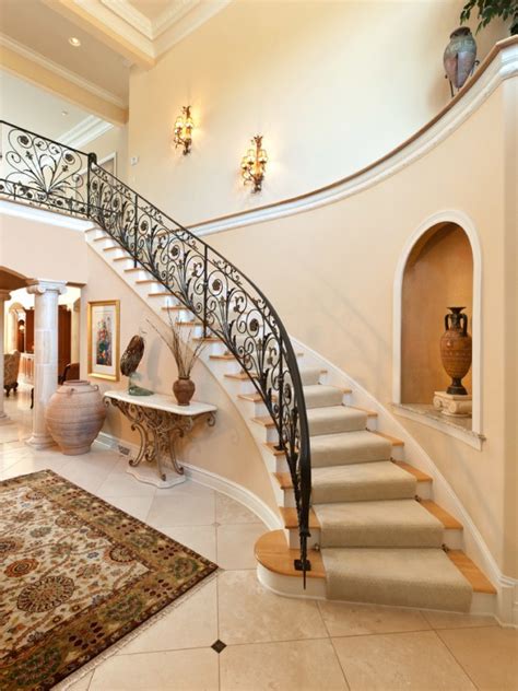 Splendid And Classy Mediterranean Staircase Designs Interior Vogue