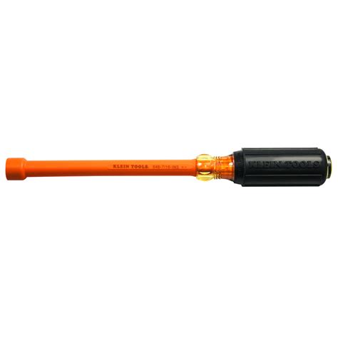 716 Inch Insulated Nut Driver 6 Inch Hollow Shaft 646 716 Ins