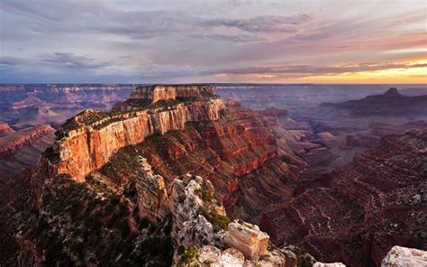 Wallpaper Landscape Sunset Rock Nature Sunrise Cliff National