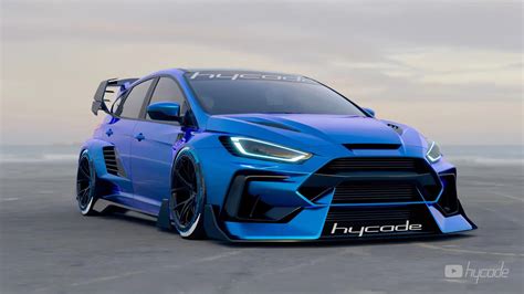 Ford Focus Rs Hardcore Widebody Kit By Hycade Looks Like The Ultimate