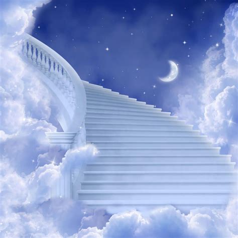 Stairway To Heaven Stairs To Heaven Photography Backdrop