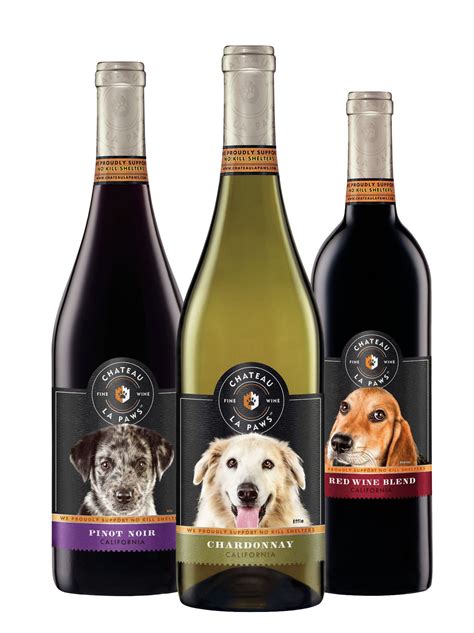 Just In Time For Yappy Hour New Chateau La Paws™ Wines To Get Top