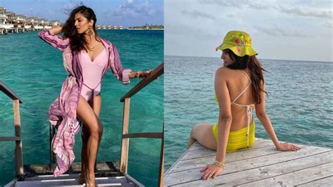 Malavika Mohanan S Bikini Treat For Fans Check Hot Photos Of Her In