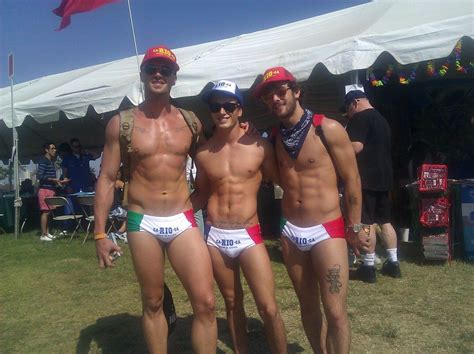 His Name Was Rio And He Danced Along The Sand Seriously Sizzling At The Long Beach Gay