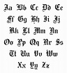 10 Best Printable Old English Alphabet A-Z PDF for Free at Printablee