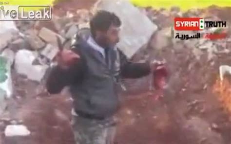Syrian Rebel Eats Soldiers Heart The Times Of Israel