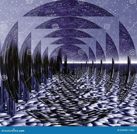 Space Illusion Stock Photo Image 539330