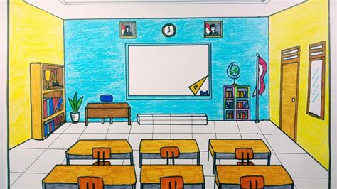 Cara Menggambar Ruang Kelas Guru Penggerak Background Zoom Imagesee