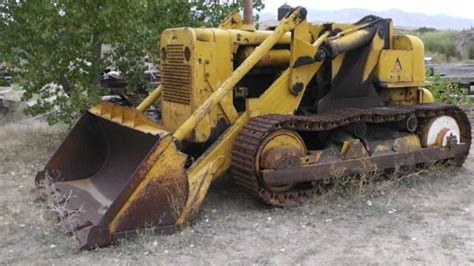 Allis Chalmers Model Ts 9 Track Loader Runs And Operates Very Well For