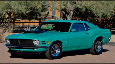 1970 Ford Mustang Boss 429 Fastbacks Steve Todhunter Collection