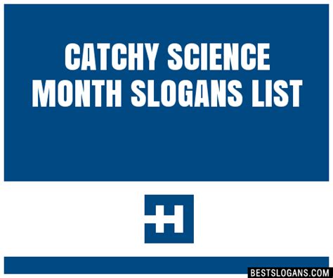 100 Catchy Science Month Slogans 2024 Generator Phrases And Taglines