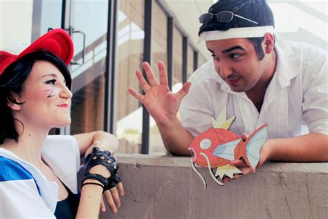 Pokemon Ash And Magikarp Salesman By Thedragontoboggans On Deviantart