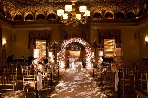 The hotel was at capacity. Florida Sunset-Inspired Wedding at The Breakers Palm Beach ...