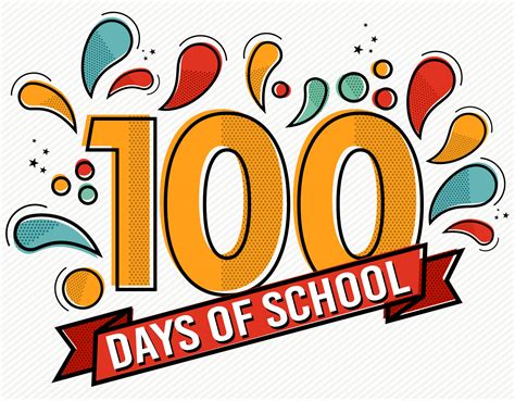 100 Days Of School Clipart At Getdrawings Free Download