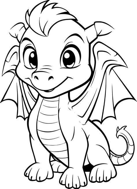 Dragon Coloring Book Super Fun Coloring Pages Of Cute And Friendly