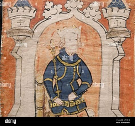 English Edward Iii On His Throne Part Of The 14th Century Waterford
