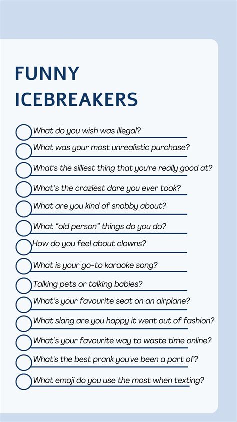 Best Icebreaker Questions For Team Building At Work In