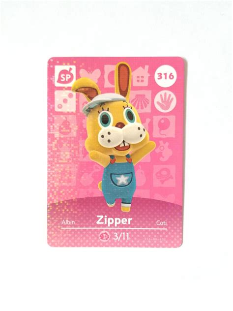 The tagmo app for android and.bin files of the amiibo you want to put on your sticker. Animal Crossing Amiibo Card Zipper #316 | Mercari in 2020 | Animal crossing amiibo cards, Animal ...