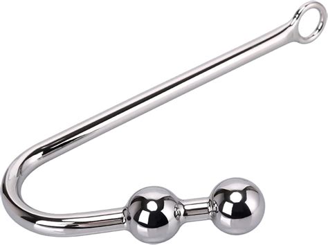 Chrontier Anal Butt Heavy Duty Stainless Steel Solid Metal Anal Hook Trainer Bondage