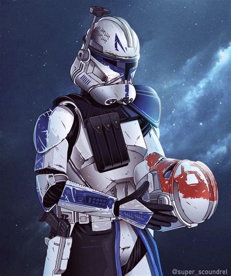 501st Captain Rex Commander Rex Made By Usuperscoundrel Rstarwars