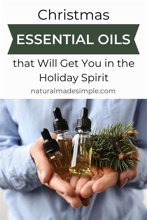 Christmas Essential Oil Blends That Will Get You In The Holiday Spirit